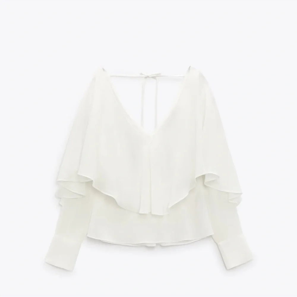 Zara Ruffled Blouse - Picture 5 of 9